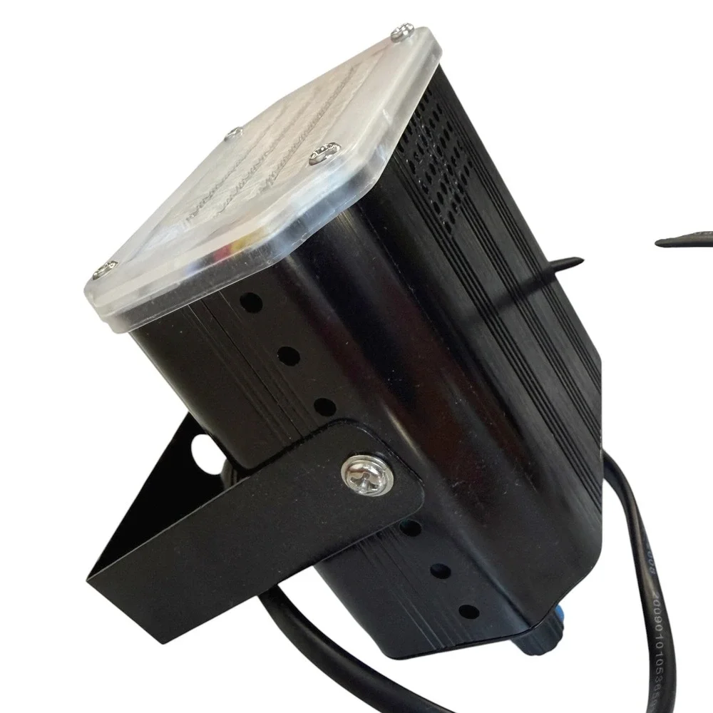 LED Strobe Light Stage Party DJ Black 48 LED Multi-Color Adjustable Speed Rave